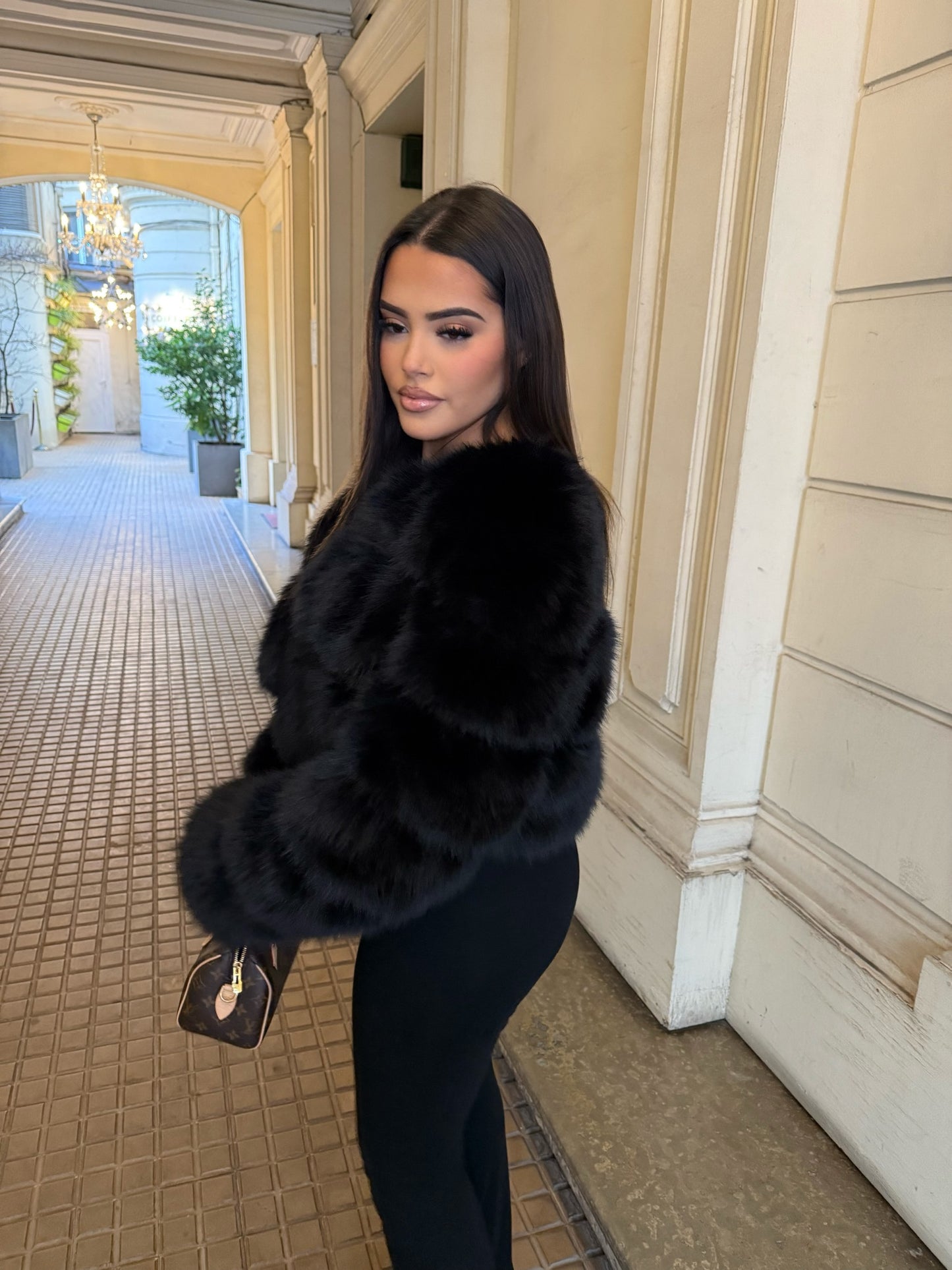 Bella Fur Shorts